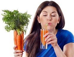 Морковный сок калорийность польза и вред