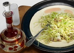 салат из капусты с анчоусами