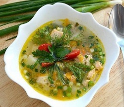 Уха из судака и сазана Уха из судака и сазана