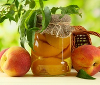 Консервированные персики в сахарном сиропе на зиму половинками